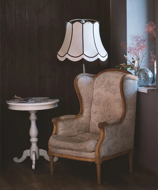Canva - Brown and White Armchair_ Canva - Brown and White Armchair_
