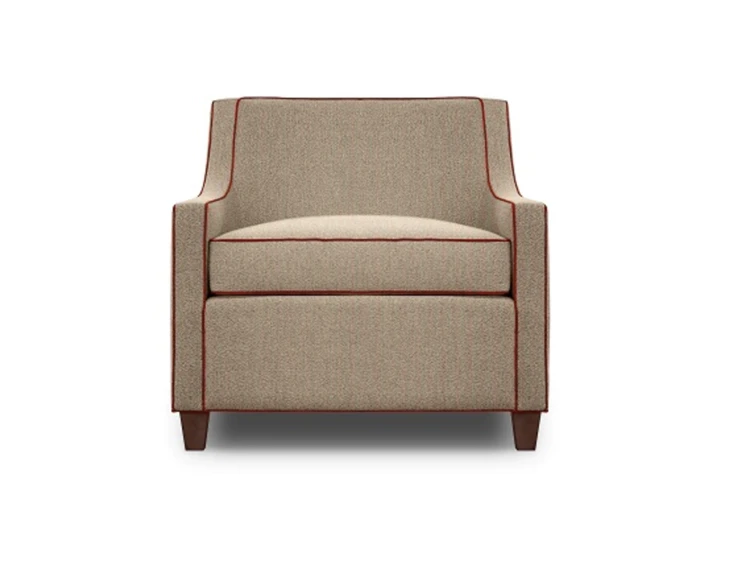 Sofa Bujang Fabrik Berlapis Hampton Inn